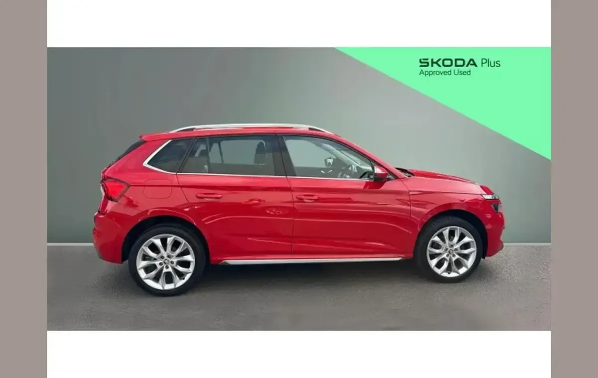 Used Skoda Kamiq SE L 150 HP (110 kW) 2020 Red SUV