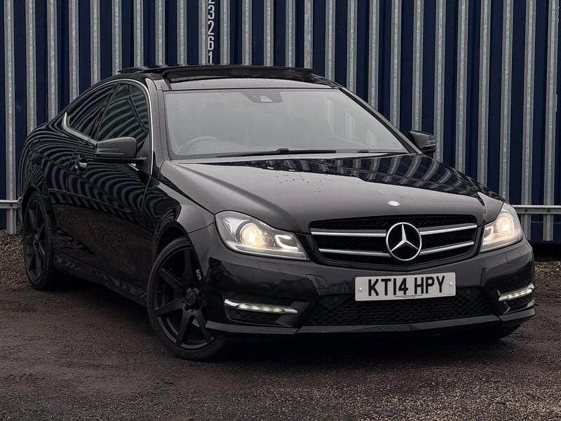 Black Used 2014 Mercedes C220 Sport Edition Coupe | £6,995 (Super price) - Image 1/3