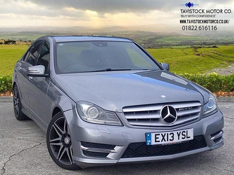 Used Mercedes C220 AMG 168 HP (123 kW) 2013 Silver Sedan