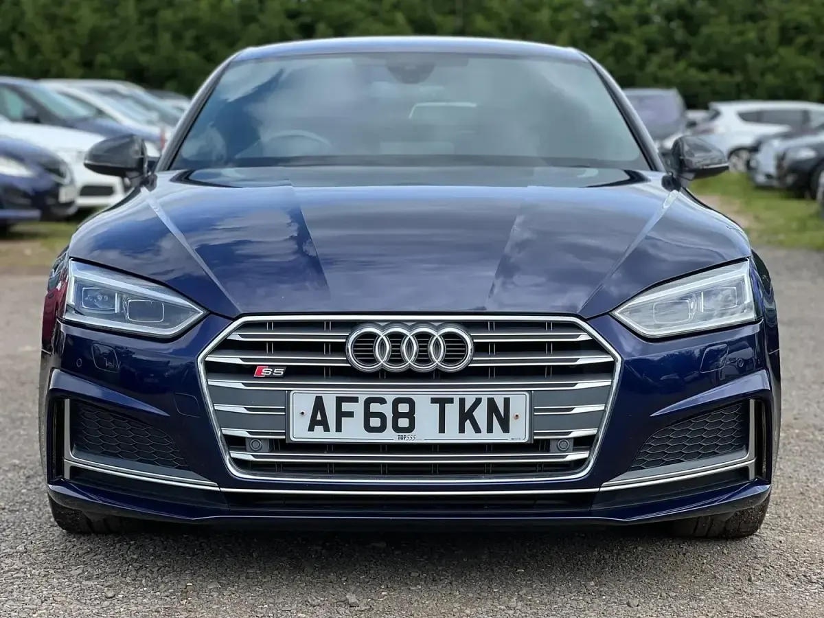 Used Audi S5 Sportback Comfort 354 HP (260 kW) 2018 Blue Hatchback
