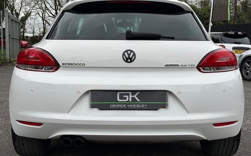 Used VW Scirocco GT 140 HP (102 kW) 2014 White Coupe