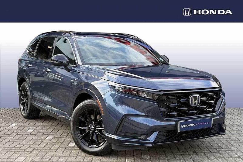 Canyon river blue Used 2023 Honda CR-V Advance SUV | £35,750 (Expensive) - Image 1/4