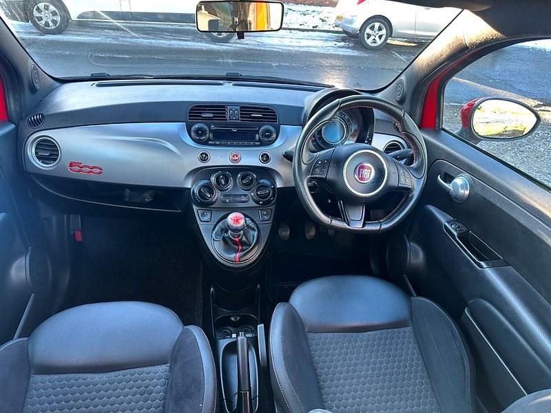 Used Fiat 500 S 69 HP (50 kW) 2014 Red Hatchback