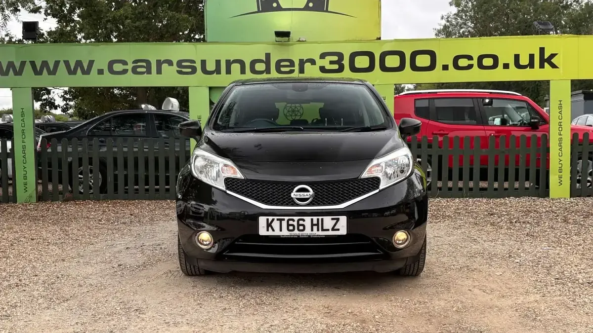 Used Nissan Note Acenta Premium 80 HP (58 kW) 2016 Black Hatchback