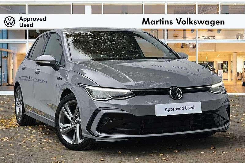 Grey Used 2020 VW Golf VIII R-line Hatchback | £19,495 (Fair price) - Image 1/4