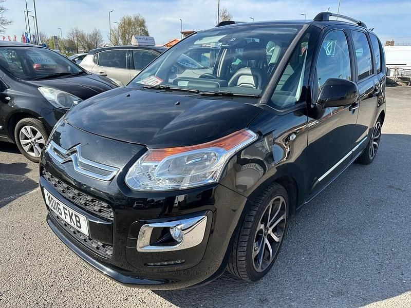 Used Citroën C3 Picasso Platinum 100 HP (73 kW) 2016 Black MPV