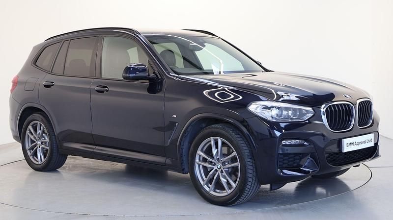 Used BMW X3 M Sport 187 HP (137 kW) 2021 Black SUV