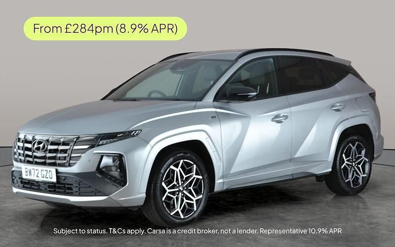 Silver Used 2023 Hyundai Tucson N Line SUV | £20,383 (Good price) - Image 1/2