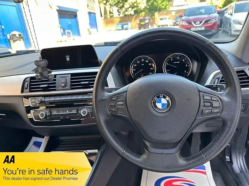 Used BMW 116 Comfort Edition 2017 Black Hatchback