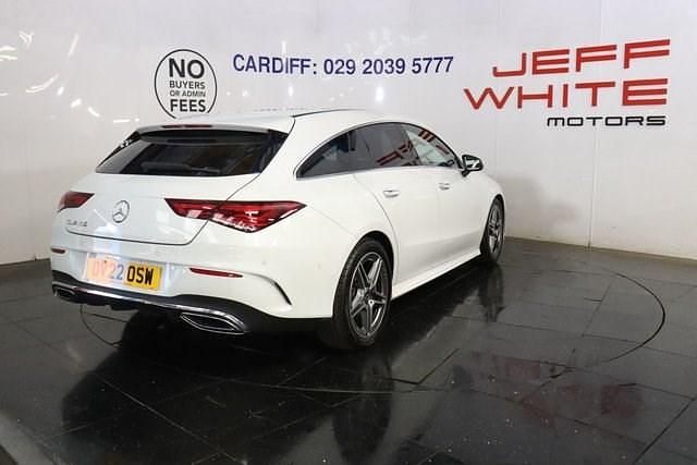 Used Mercedes CLA180 AMG Line Premium 2022 White Sedan