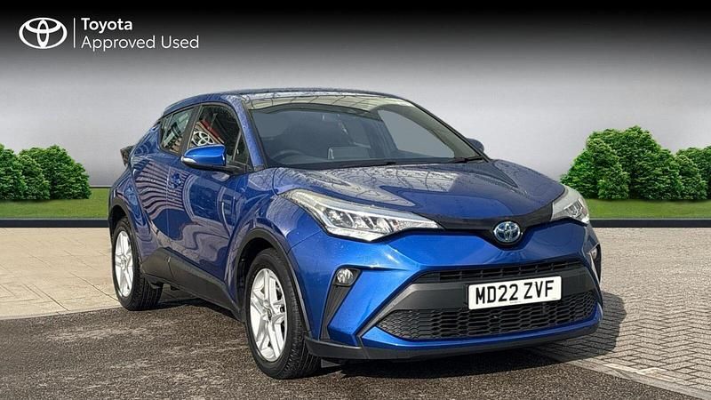 Nebula blue Used 2022 Toyota C-HR SUV | £18,444 (Good price) - Image 1/2