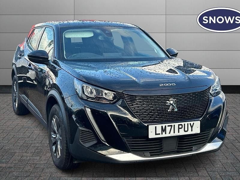 Used Peugeot e-2008 Active Premium 100 kW (136 HP) 2021 Black SUV