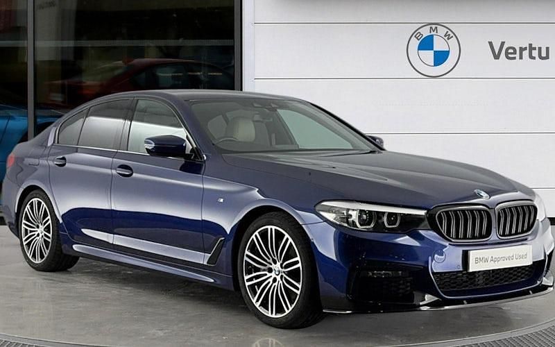 Used BMW 530 M Sport 265 HP (194 kW) 2020 Blue Sedan