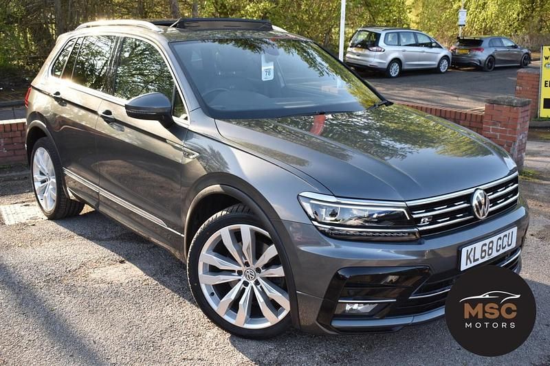 Used VW Tiguan R-line 190 HP (139 kW) 2019 Grey SUV