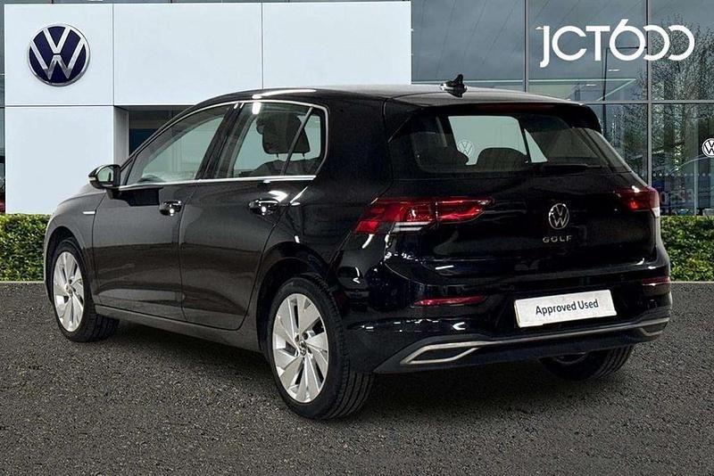 Used VW Golf VIII Style 130 HP (95 kW) 2023 Black Hatchback