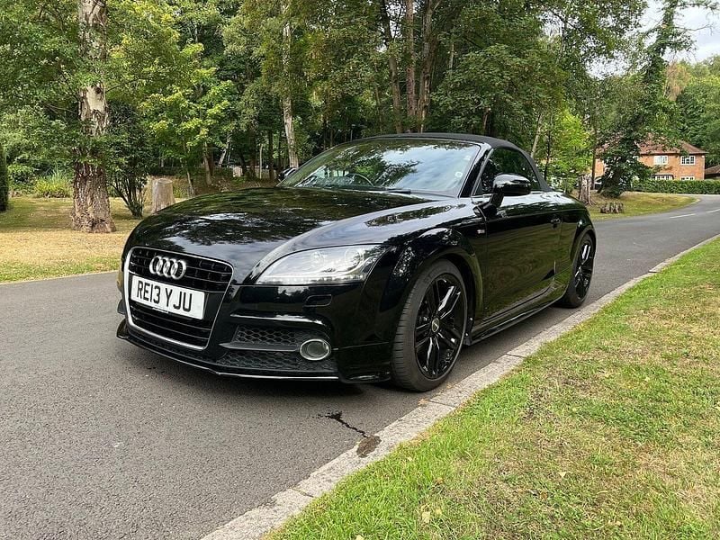 Used Audi TT S-Line 2013 Black Cabriolet
