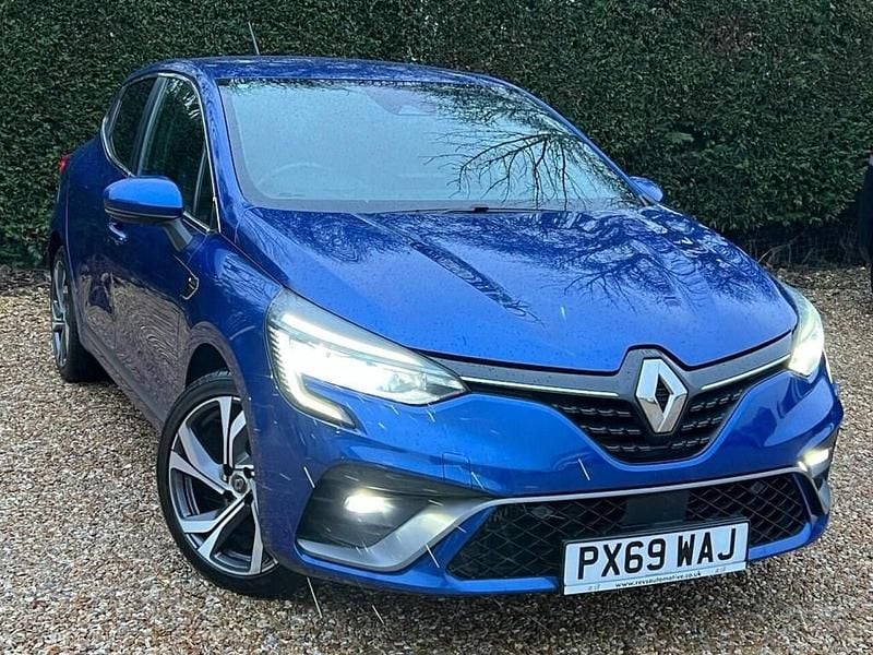 Used Renault Clio IV RS Line 130 HP (95 kW) 2019 Blue Hatchback