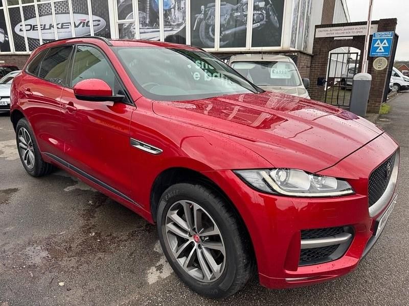 Used Jaguar F-Pace R-Sport 240 HP (176 kW) 2020 Red SUV