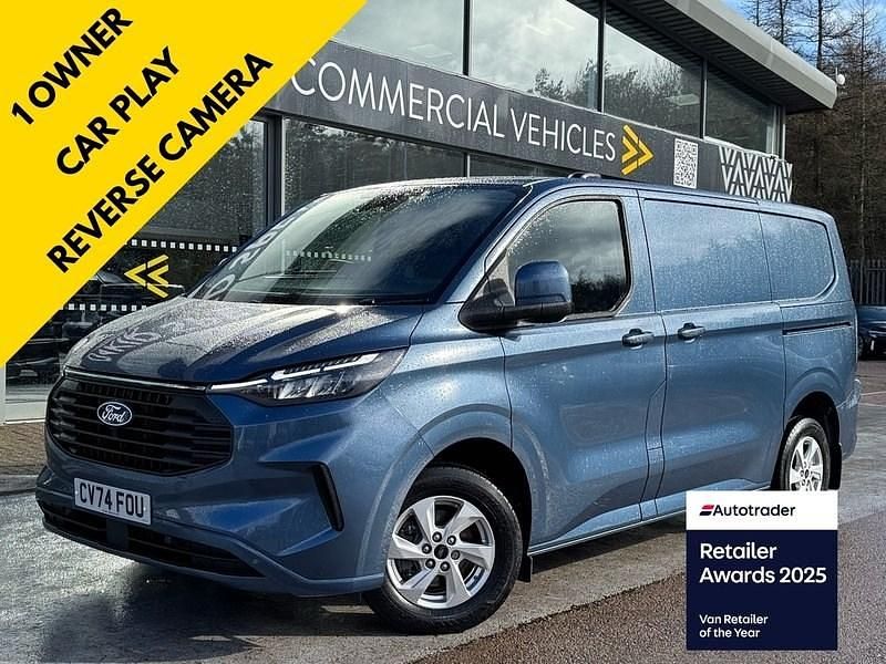 Used Ford Transit Custom Limited 136 HP (100 kW) 2024 Blue Van