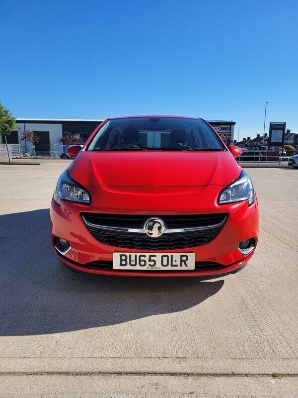 Red Used 2015 Vauxhall Corsa SRi Hatchback | £4,000 (Fair price) - Image 1/4