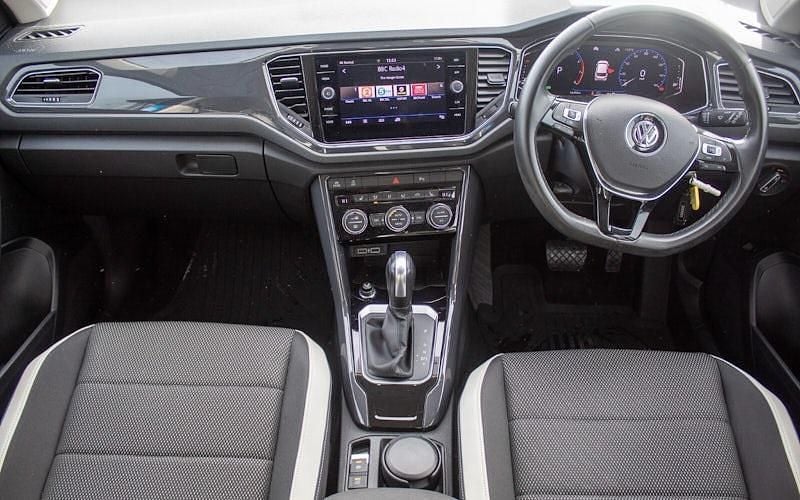 Used VW T-Roc SEL 150 HP (110 kW) 2020 Blue SUV