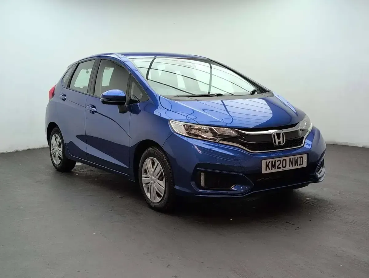 Used Honda Jazz S 102 HP (75 kW) 2020 Blue Hatchback