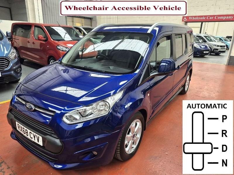 Blue Used 2018 Ford Grand Tourneo Connect Titanium MPV | £14,995 (Fair price) - Image 1/4