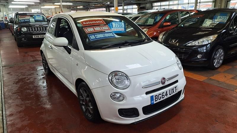 Used Fiat 500 S 69 HP (50 kW) 2014 White Hatchback