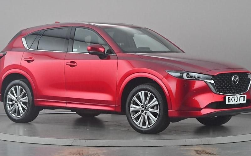 Red Used 2023 Mazda CX-5 Takumi-Line SUV | £28,499 (Expensive) - Image 1/4