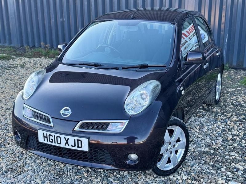 Used Nissan Micra N-TEC 86 HP (63 kW) 2010 Black Hatchback