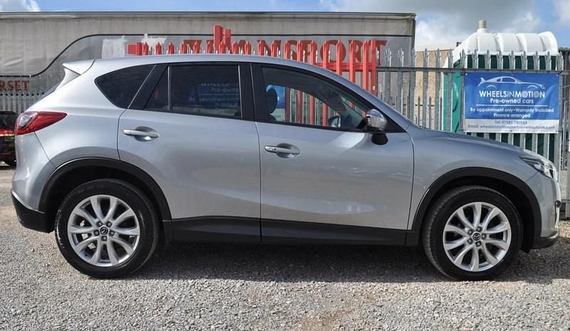 Second-hand Mazda CX-5 Inclusive 150 CP (110 kW) 2013 Argintiu SUV