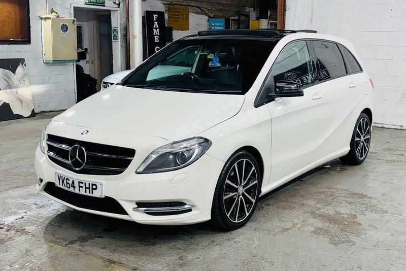 Used Mercedes B180 109 HP (80 kW) 2014 White MPV