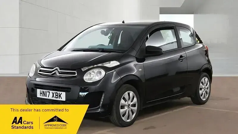 Used Citroën C1 Feel 82 HP (60 kW) 2017 Black Hatchback