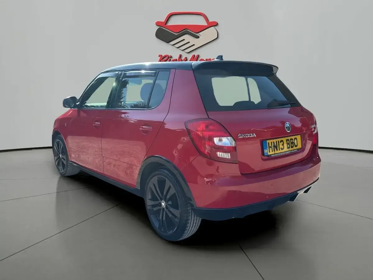 Used Skoda Fabia Monte Carlo 105 HP (77 kW) 2013 Red Hatchback