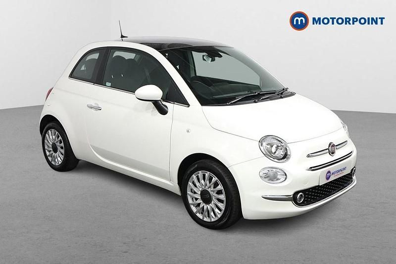 White Used 2023 Fiat 500 Hatchback | £9,399 (Fair price) - Image 1/4