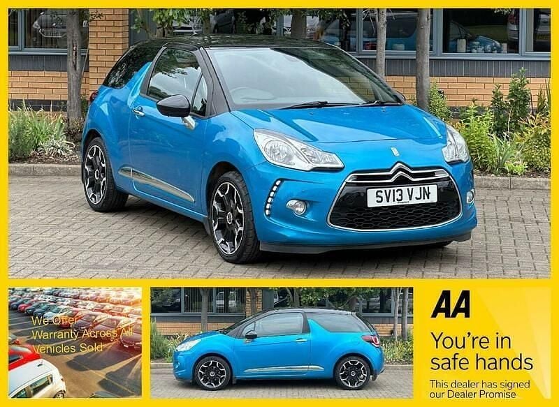 Blue Used 2013 Citroën DS3 Hatchback | £2,450 (Good price) - Image 1/4