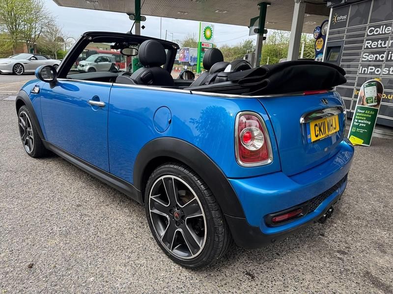Used Mini Cooper S Cabriolet 184 HP (135 kW) 2011 Blue Cabriolet