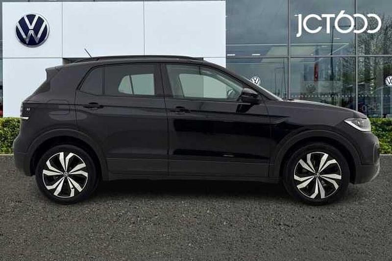 Used VW T-Cross Black Edition 110 HP (80 kW) 2022 Black SUV