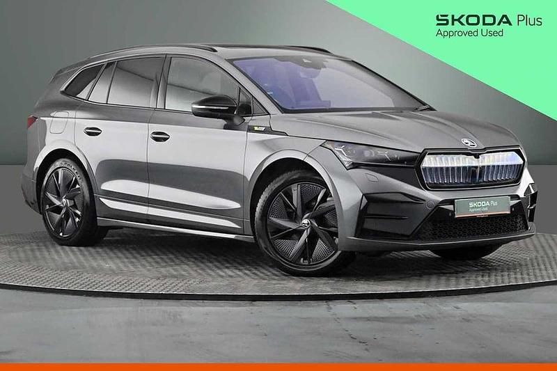 Used Skoda Enyaq iV vRS 183 kW (250 HP) 2024 Graphite grey metallic SUV