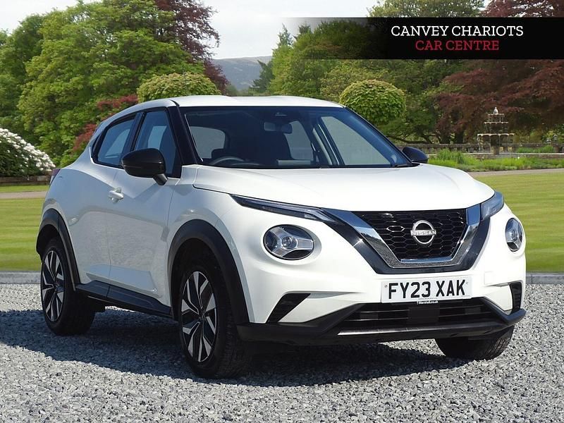 Used Nissan Juke Acenta 117 HP (86 kW) 2023 White SUV