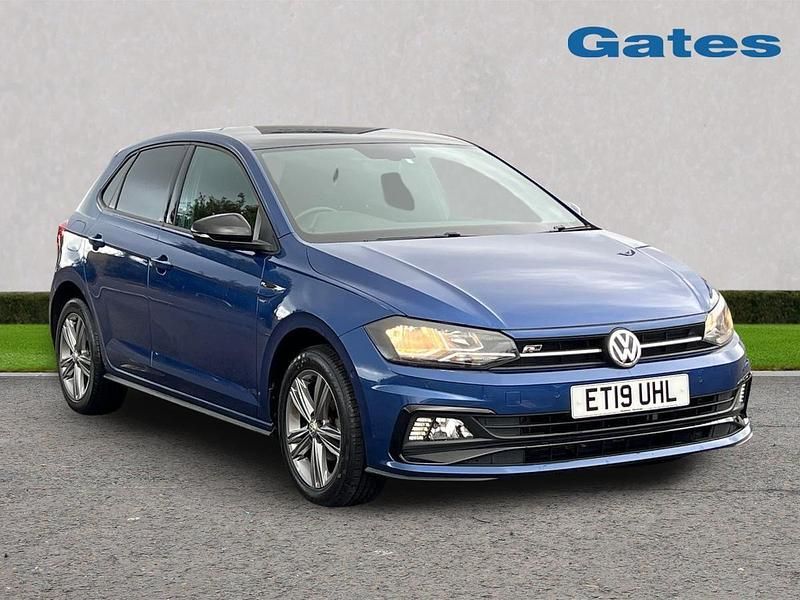 Blue Used 2019 VW Polo R-line Hatchback | £14,000 (Fair price) - Image 1/4