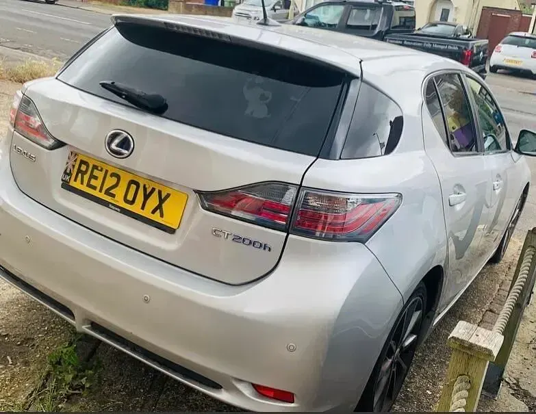Used Lexus CT200h 2012 Silver Hatchback