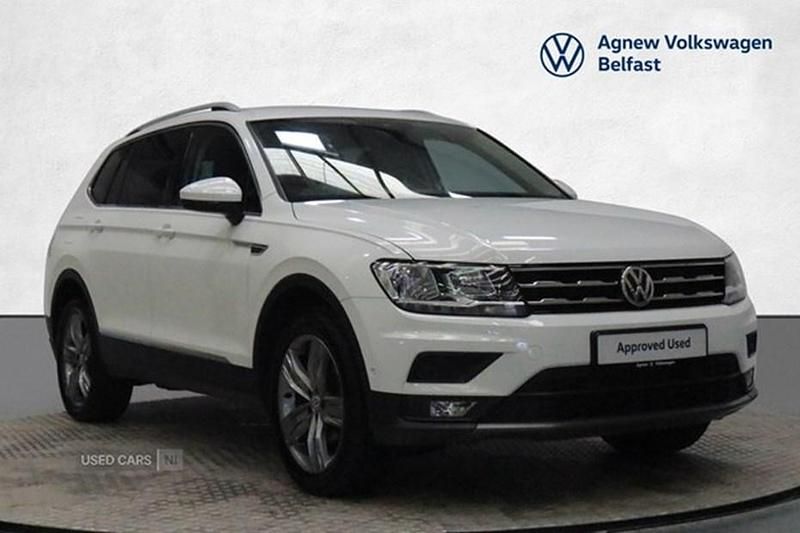 White Used 2021 VW Tiguan Allspace Match SUV | £20,990 (Fair price) - Image 1/1
