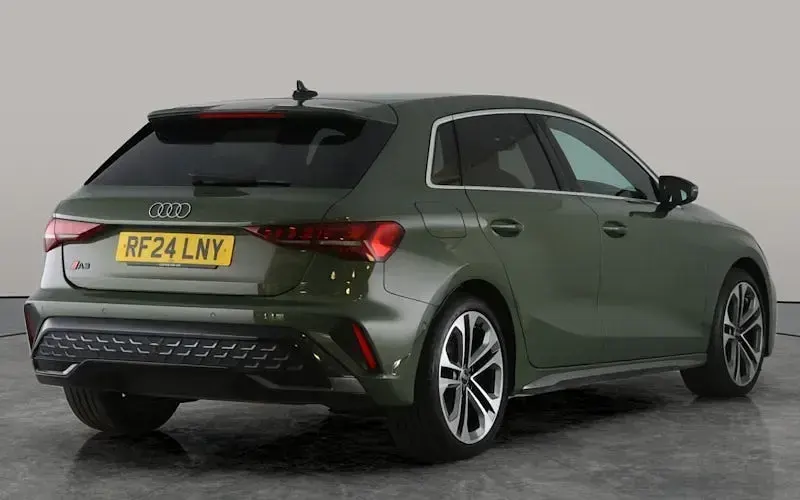 Used Audi A3 Sportback S-Line 150 HP (110 kW) 2024 Green Hatchback