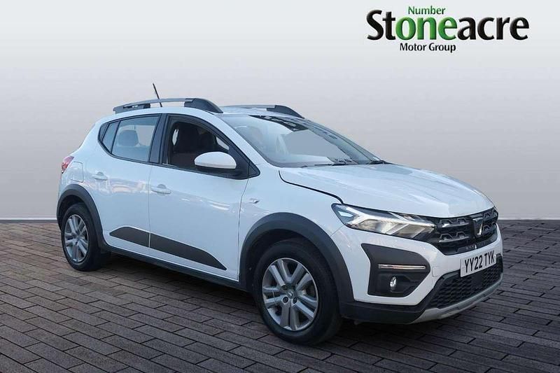 White Used 2022 Dacia Sandero Comfort Hatchback | £11,195 (Fair price) - Image 1/4