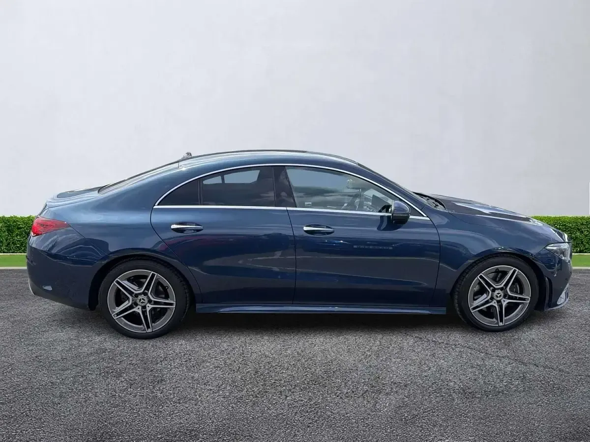 Used Mercedes CLA220 AMG Line Premium 190 HP (139 kW) 2019 Blue Sedan