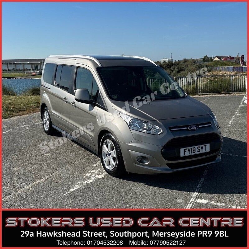 Silver Used 2018 Ford Grand Tourneo Connect Titanium MPV | £10,995 (Good price) - Image 1/4