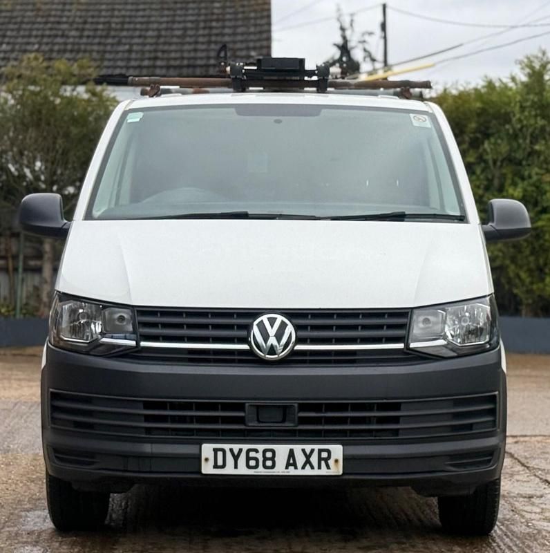 Begagnad VW Transporter Startline 2018 Vit Van