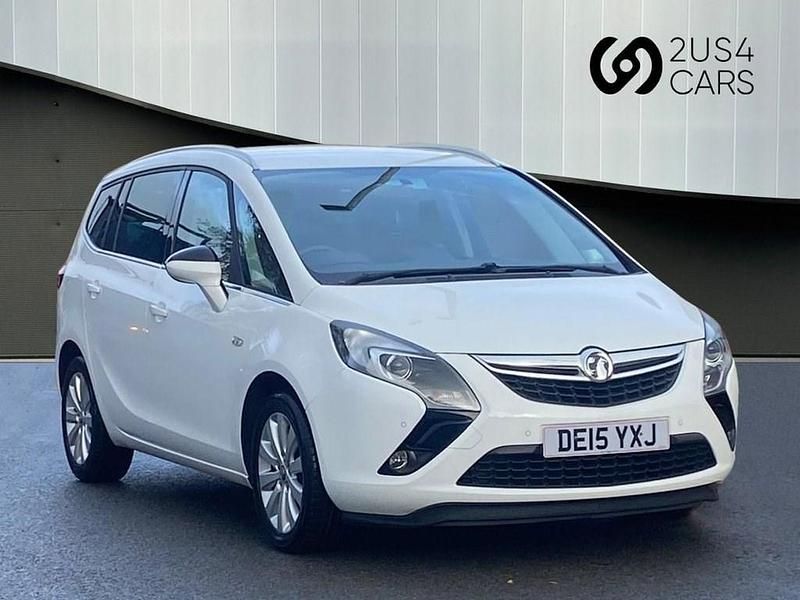 White Used 2015 Vauxhall Zafira MPV | £5,490 (Fair price) - Image 1/3