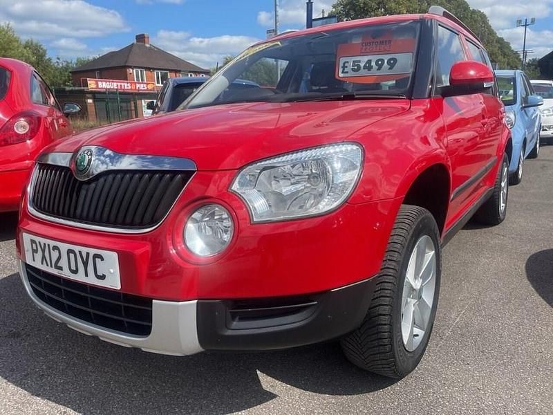 Red Used 2012 Skoda Yeti SUV | £5,499 (Fair price) - Image 1/4